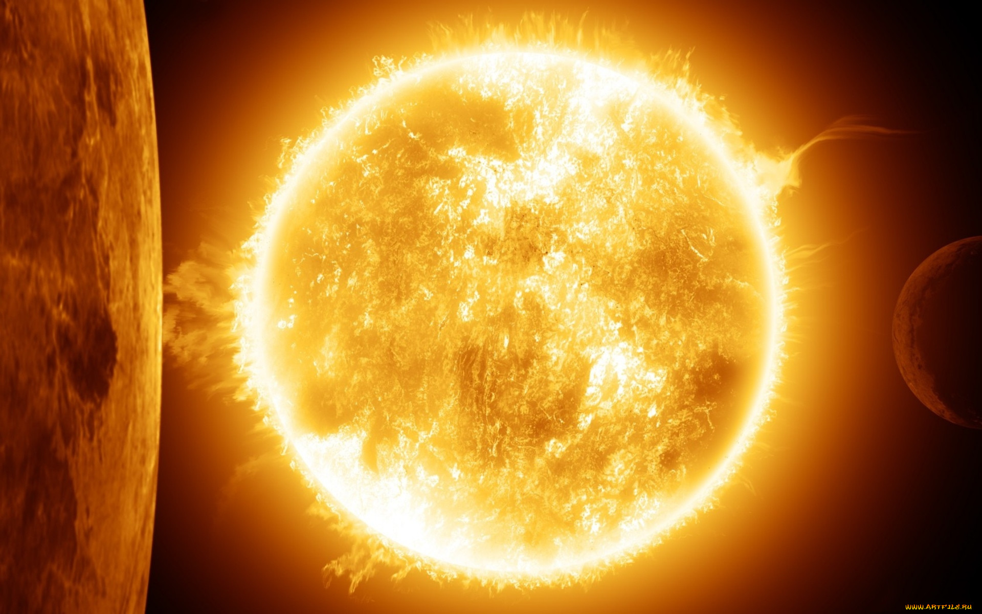Cuál es el planeta más grande que el sol